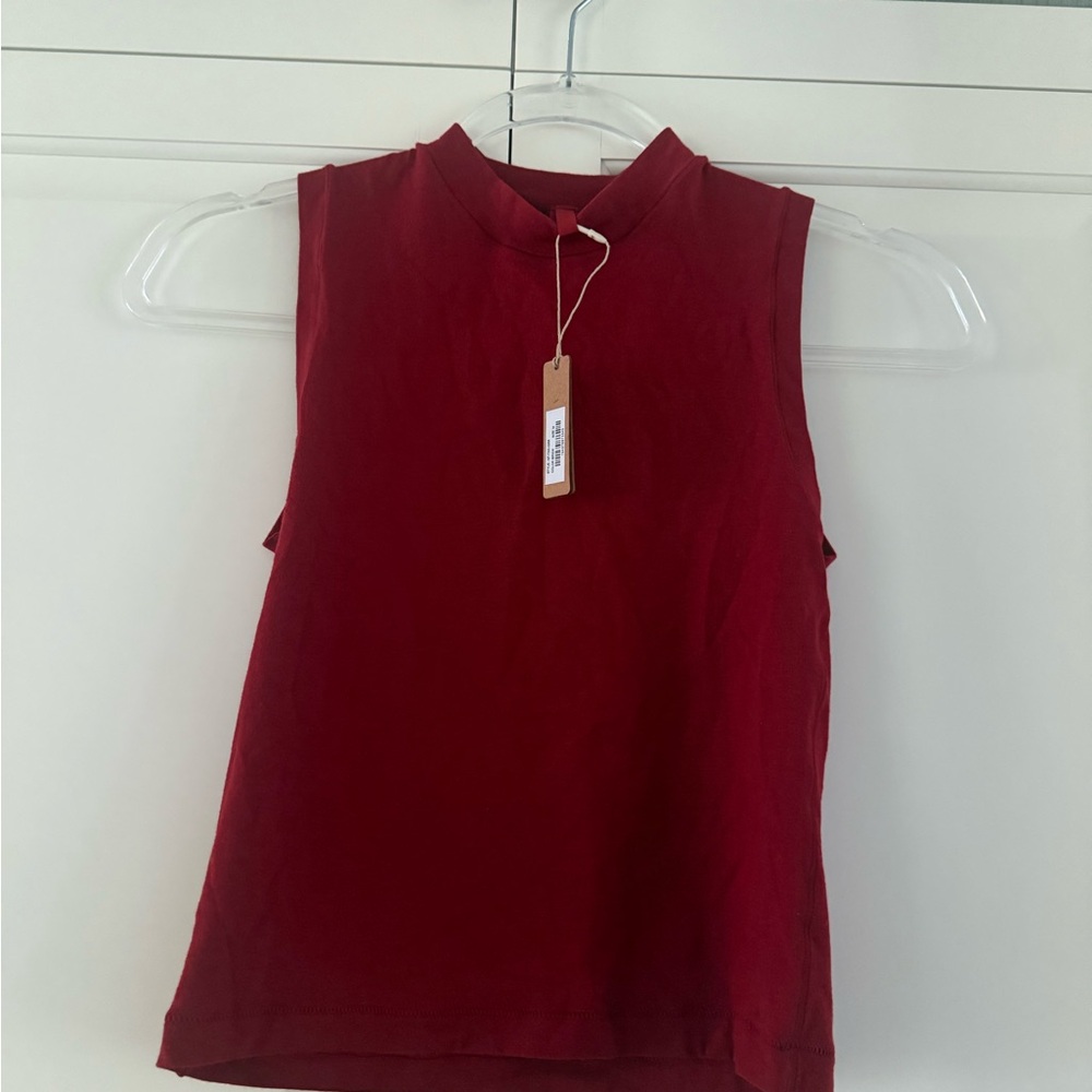 NWT SKIMS cotton jersey tank size medium
